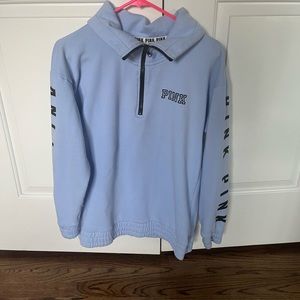 PINK blue/purple quarter zip